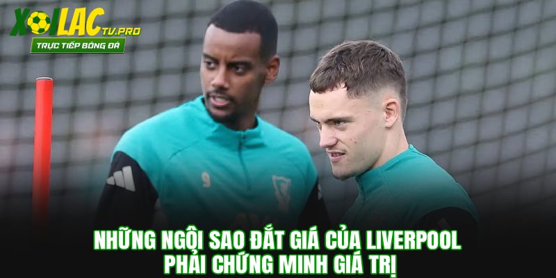 Những ngôi sao đắt giá của Liverpool phải chứng minh giá trị